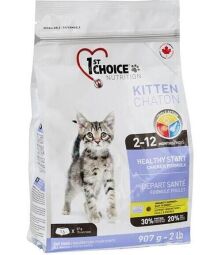 1st Choice Kitten Healthy Start 0.907 кг Фест Чойс сухой корм для котят (ФЧККН907) от производителя 1st Choice