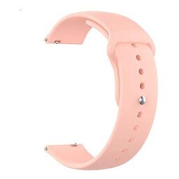 Ремінець Silicone 22mm Samsung Watch Gear S3/Samsung Watch 46mm/Xiaomi Amazfit Light Pink (11086) від виробника Smart Watch
