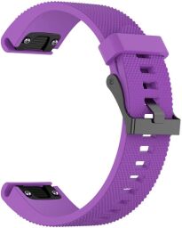 Ремешок для Garmin QuickFit 20 Dots Silicone Band Purple (QF20-STSB-PURP) от производителя NoName