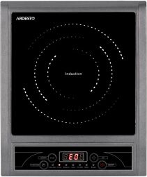 Плитка настільна Ardesto індукційна , комф. - 1, 2Вт,  управл - сенсор, таймер, чорний