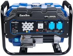 Генератор газово-бензиновий Enersol EPG-2800SL 230В (1 фаза), 2.8кВт, ручний старт, AVR, 40кг