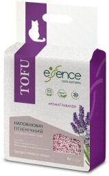Наполнитель Essence из тофу для кошачьего туалета, с ароматом лаванды, 2 мм, 6 л. от производителя Essence