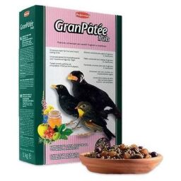 Повсякденний корм Padovan Granpatee Fruits для комахоїдних і плодоїдних птахів, 1 кг