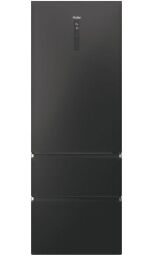 Холодильник Haier многодверный, 200.6x70х67.5, холод.отд.-343л, мороз.отд.-140л, 3дв., А++, NF, инв., дисплей, нулевая зона, черный (HTW7720ENPT) от производителя Haier