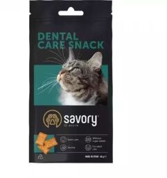 Ласощі для котів Savory Snack Dental Care 60 г (подушечки для гігієни зубів)
