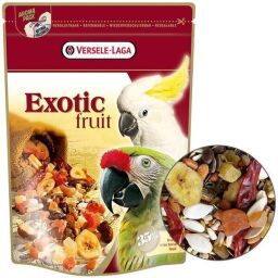 Корм для больших попугаев Versele-Laga Prestige Premium Parrots Exotic Fruit Mix 0.6 кг (217818) от производителя Versele-Laga