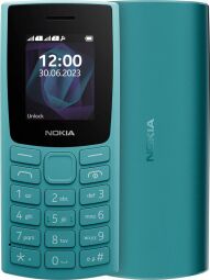 Мобильный телефон Nokia 105 2023 Single Sim Cyan (Nokia 105 2023 SS Cyan) от производителя Nokia