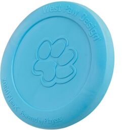 Іграшка для собак West Paw Zisc Flying Disc блакитна, 17 см