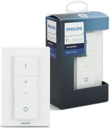 Пульт дистанционного управления Philips Hue Dimmer, ZigBee, настенный, портативный (929001173770) от производителя Philips