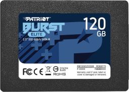 Накопитель SSD 120GB Patriot Burst Elite 2.5" SATAIII TLC (PBE120GS25SSDR) от производителя Patriot