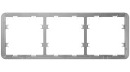 Рамка для выключателя на 3 секции Ajax Frame 3 seats for LightSwitch (000029757) от производителя Ajax