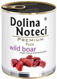Dolina Noteci Pure консерва для собак, подверженных аллергии 800 г (кабан) DN800(647) от производителя Dolina Noteci