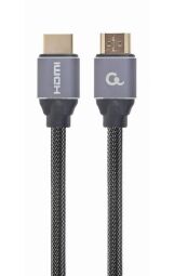Кабель Cablexpert HDMI - HDMI V 2.0 (M/M), 5 м, чорний/сірий (CCBP-HDMI-5M) коробка від виробника Cablexpert