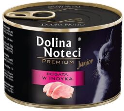 Dolina Noteci Premium консерва для кошенят 185 г х 12 шт (індичка) DN185(817) від виробника Dolina Noteci