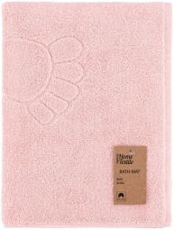 Килимок для ніг махровий Ardesto Benefit, 50х70см, 100% бавовна, рожевий
