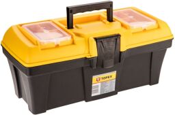 Ящик для инструмента TOPEX, 16", с лотками, 38х17х17 см (79R124) от производителя Topex