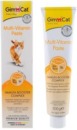 Ласощі для котів GimCat Multi-Vitamin Paste 200 г (мультивітамін) (SZG-421636/401881) від виробника GimCat
