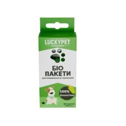 Пакети для прибирання тварин Био "Lucky Pet" - 60 шт від виробника Lucky Pet