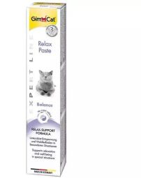 Вітамінізована паста для кішок GimCat Expert Line Relax допомагає впоратися зі стресом і тривожними станами, 50 г