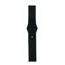 Ремінець Nike Sport 22mm Samsung Watch Gear S3/Xiaomi Amazfit Black (S) (11091) від виробника Smart Watch