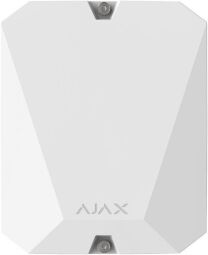 Модуль для інтеграції сторонніх провідних пристроїв Ajax MultiTransmitter, Jeweller, бездротовий, білий