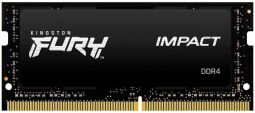 Пам'ять ноутбука Kingston DDR4  8GB 3200 FURY Impact (KF432S20IB/8) від виробника Kingston