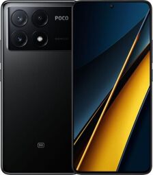 Смартфон Xiaomi Poco X6 Pro 5G 12/512GB Dual Sim Black (Poco X6 Pro 5G 12/512GB Black) від виробника Xiaomi