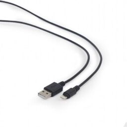 Кабель Cablexpert (CC-USB2-AMLM-10), USB2.0 BM - Lightning, 3м, черный от производителя Cablexpert