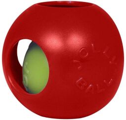 Іграшка для собак Jolly Pet Teaser Ball червона, 21 см (0788169150810) від виробника Jolly Pets