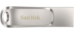 Накопичувач SanDisk   64GB USB 3.1 Type-A + Type-C Dual Drive Luxe (SDDDC4-064G-G46) від виробника SanDisk