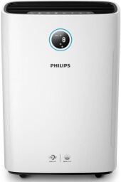 Воздухоочиститель Philips Series 2000i AC2729/10 со св-нием 600 мл/час, 85м2, 330м3/час, дисплей, 3 фильтра, Wi-Fi, 3 режима, белый