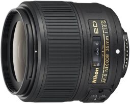 Об'єктив Nikon 35mm f/1.8G ED AF-S (JAA137DA) від виробника Nikon