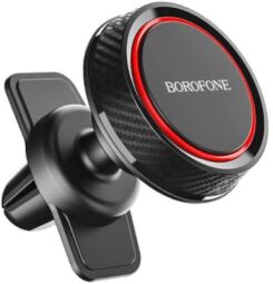 Тримач автомобільний Borofone BH12 Magnetic Black (BH12B)