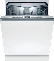 Посудомийна машина Bosch вбудовувана, 14компл., A++, 60см, дисплей, 3й кошик, білий (SMV4HCX40K) від виробника Bosch