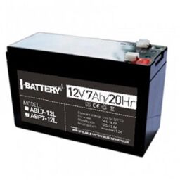 Акумуляторна батарея I-Battery ABP7-12L 12V 7AH (ABP7-12L) AGM від виробника I-Battery