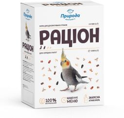 Корм для средних попугаев Природа Рацион 1,5кг. от производителя Природа