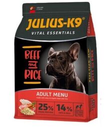 Сухой корм для собак JULIUS К-9 HighPremium ADULТ Excellence (говядина и рис) – 3 (кг) (110456) от производителя Julius-K9