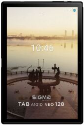Планшет Sigma mobile Tab A1010 Neo 4/128GB 4G Dual Sim Black+чохол-книжка (TAB A1010 Neo 4/128GB Black) від виробника Sigma mobile