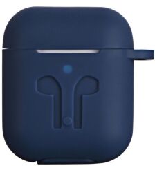 Чохол 2Е для Apple AirPods, Pure Color Silicone Imprint (3.0mm), Navy