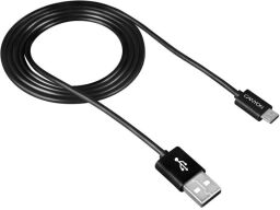 Кабель Canyon USB - MicroUSB 1м, Black (CNE-USBM1B) від виробника Canyon