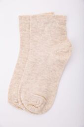 Дитячі однотонні шкарпетки AGER, бежевого кольору, 167R603