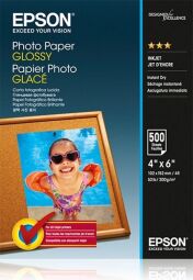 Папір Epson 100mmx150mm Glossy Photo Paper, 500 арк