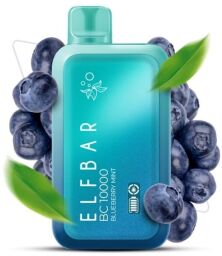 Elf Bar BC10000 Blueberry Mint (Чорниця М'ята) 5% Одноразовий POD