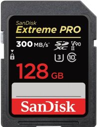 Карта памяти SanDisk SD 128GB C10 UHS-II U3 V90 R300/W260MB/s Extreme Pro (SDSDXDK-128G-GN4IN) от производителя SanDisk