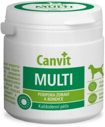 Canvit MULTI dog 100 г (100 табл.) – мультивитаминный комплекс для собак (can50718) от производителя Canvit