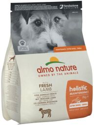 Сухий корм для дорослих собак маленьких порід Almo Nature (Альмо Натюр) Holistic зі свіжим ягням 2 кг (DT711) від виробника Almo Nature