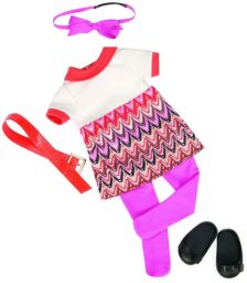 Набор одежды для кукол Our Generation Платье с принтом (BD60014Z) от производителя Our Generation