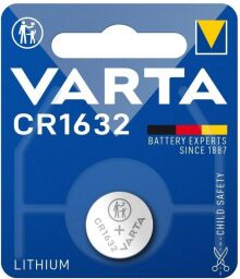 Батарейка VARTA літієва CR1632  блістер, 1 шт.