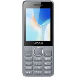 Мобiльний телефон Nomi i2860 Dual Sim Grey (i2860 Grey) від виробника Nomi