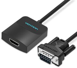 Адаптер Vention VGA-HDMI, 0.2 m, зі звуком і живленням (ACNBB) від виробника Vention